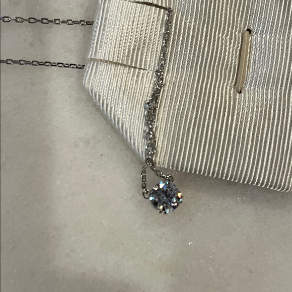 Swarovski Silver Constella Necklace Pendant BRAND NEW 14.78in +2in extender - Picture 7 of 7